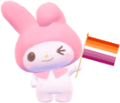 my_melody_lesbian_pride emote
