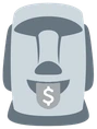 moyai_money_mouth emote