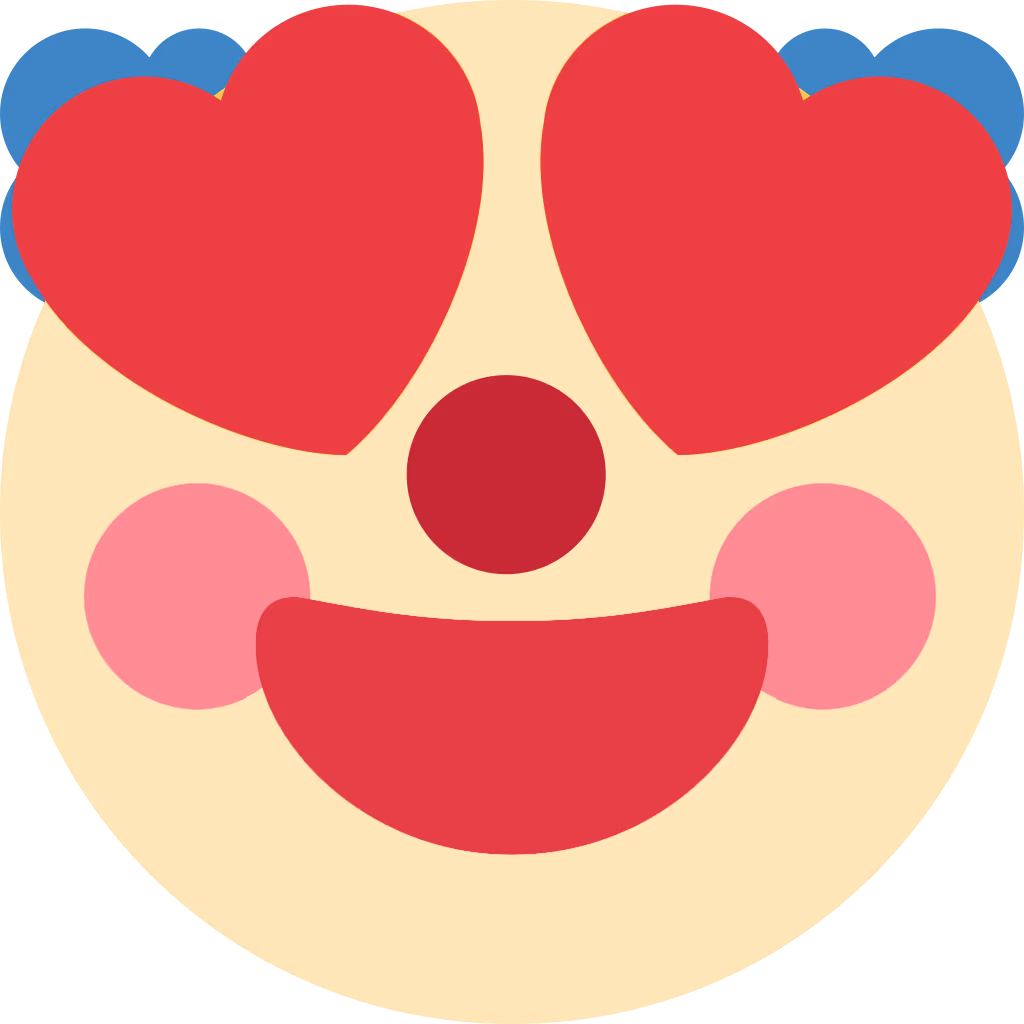 heart_eyes_clown emote