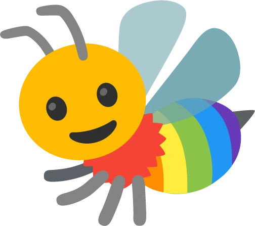 Bee_A_Rainbow emote
