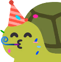 CWPartyingTurtle emote