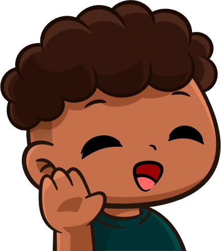 CurlyBLKHello emoji