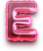 Letter_E_foil_balloon emote