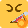 AngrySickSquare emote