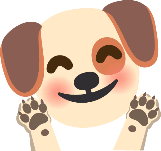 Happydog emote