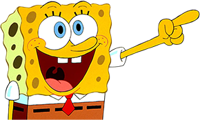 SpongeBobPointing static emote