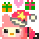 SantaMelody emote