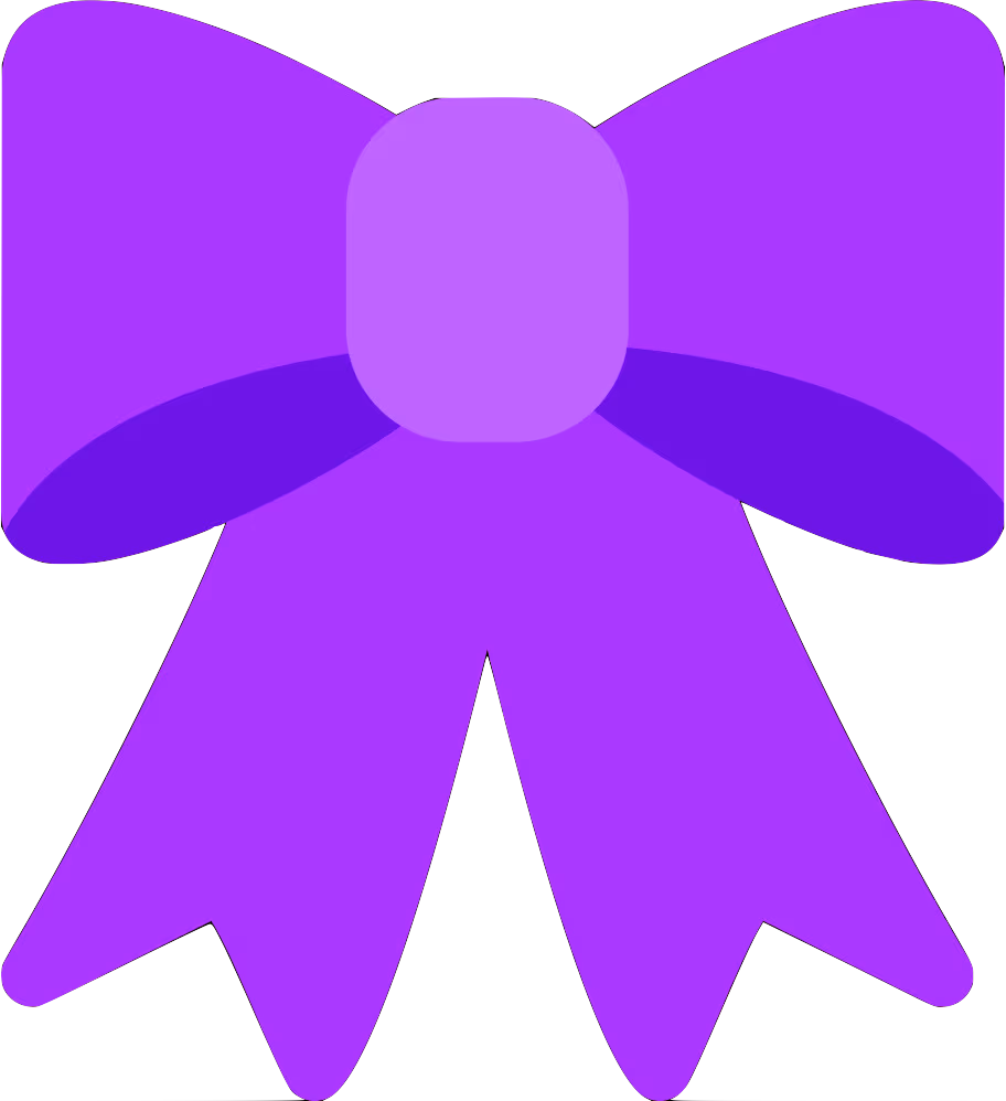 purple_bow emote