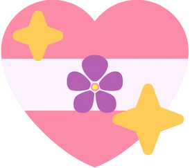 sapphic_shiny_heart_flag emote