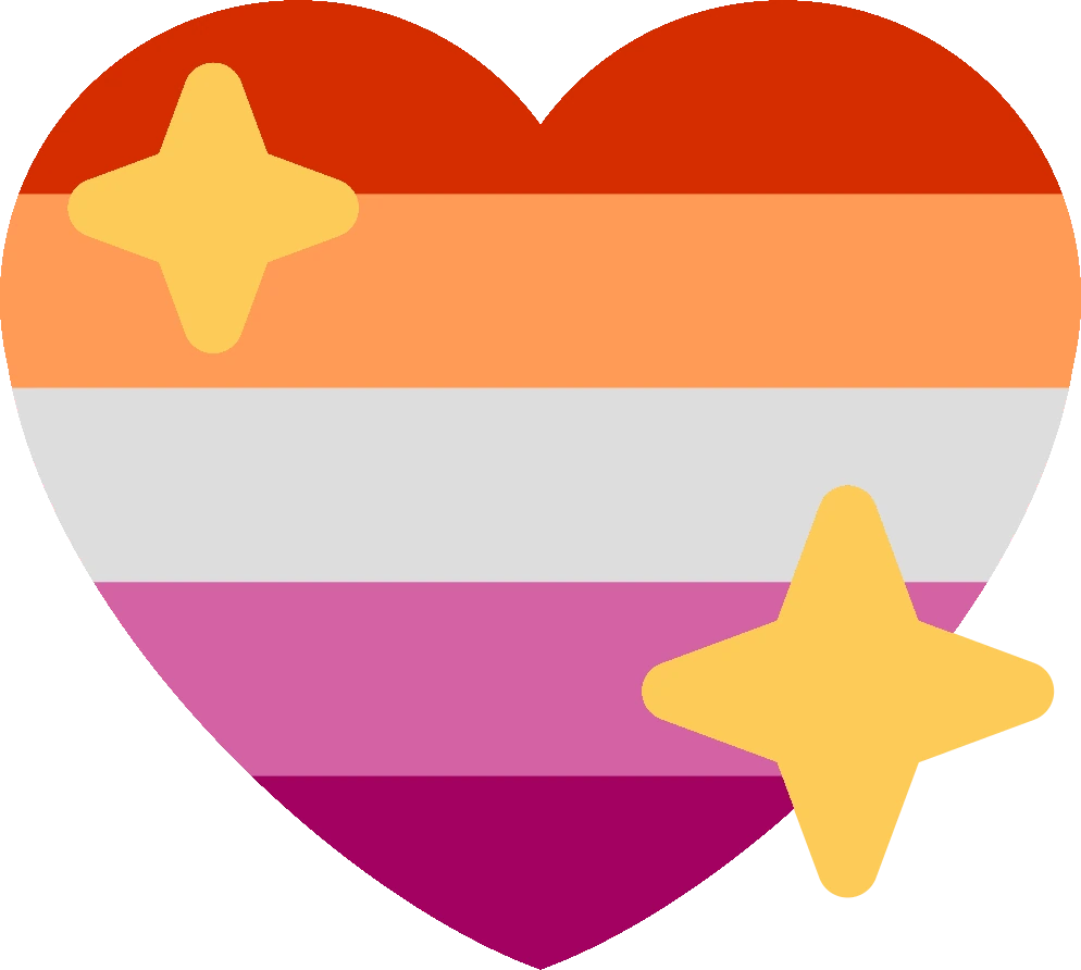 lesbian_sparkling_heart emote