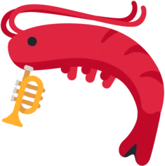 TrumpetShrimp emoji
