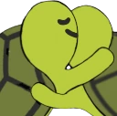 2TurtlesHugging emote