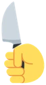 knifethreat emoji