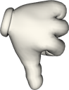 EmotiThumbsDown static emote