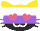 enby_kitty_in_love emote