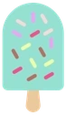 GreenSprinklePopsicle emote