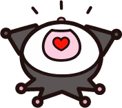 kuromi_heart emote