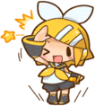 kagamine_rin emote