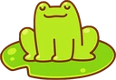 Frog_lillypad emote