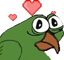 BirdgeBlushShake emote