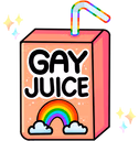 GayJuicePeach emote