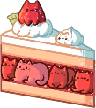 strawberrycake_cat2 emote