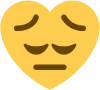 PensiveHeart emote