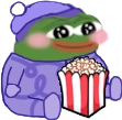 peepoSitPopcorn emote