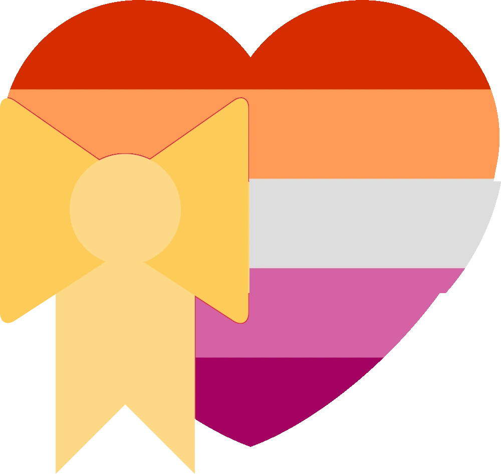 lesbian_heart_with_bow emote