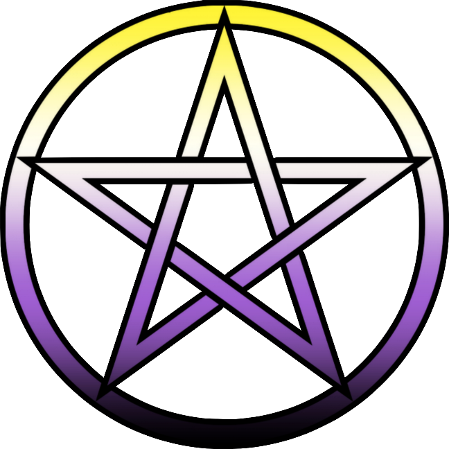 pentacle_nonbinary static emote