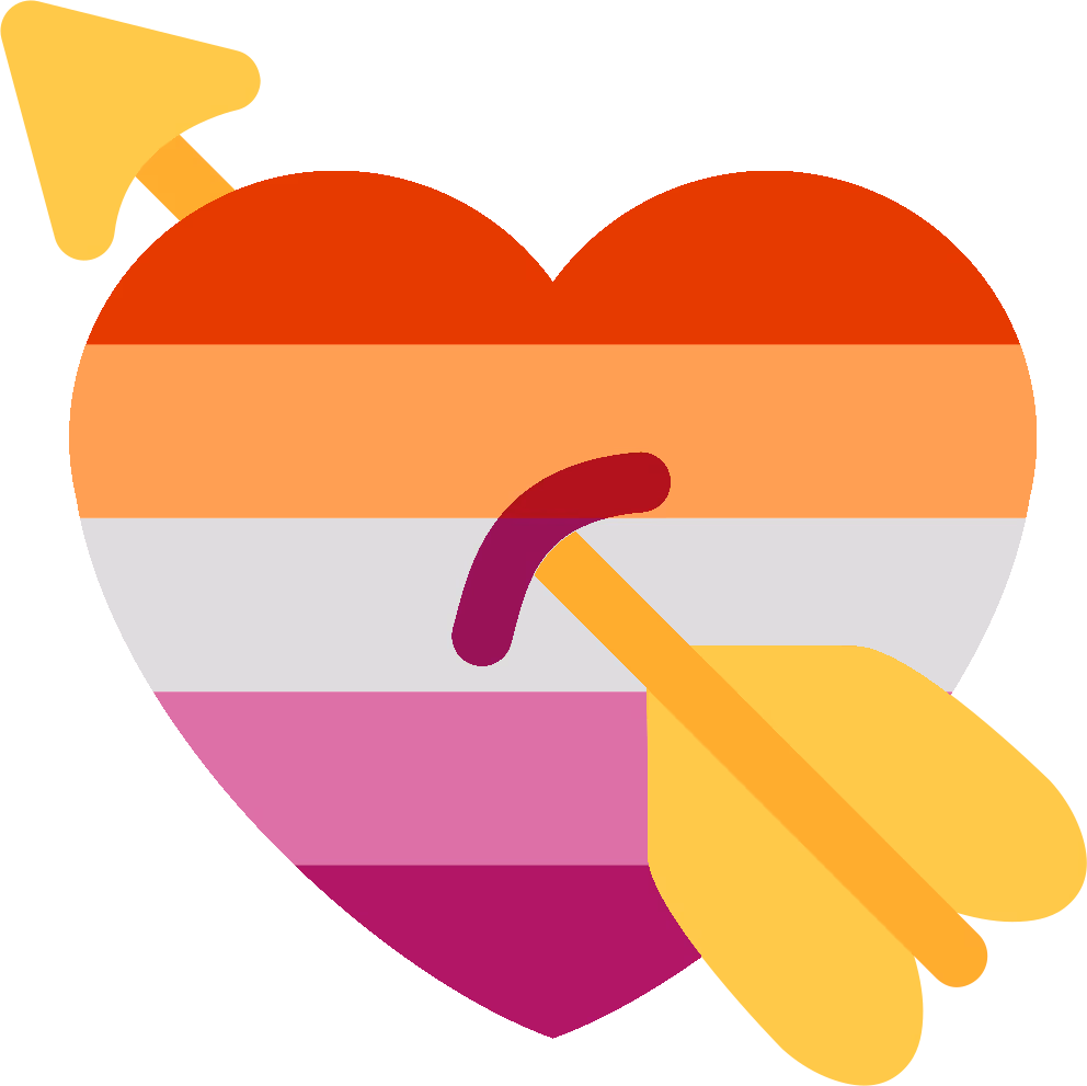 lesbian_pierced_heart emote