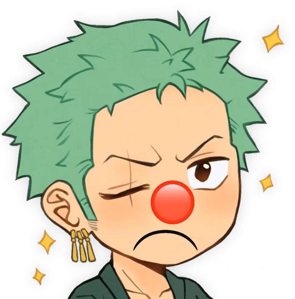 Zoro_Clown emote