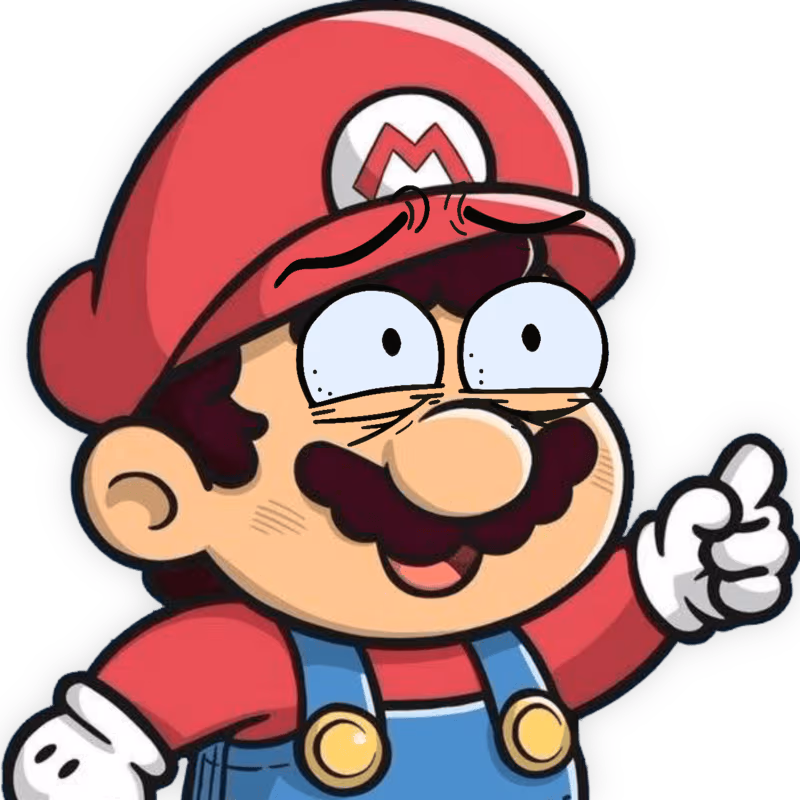 Mario_Scared emote