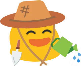 gardenerblob emote