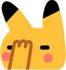 pikafacepalm emote