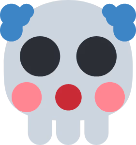 clownskull emote