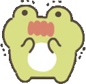 FrogScared emote