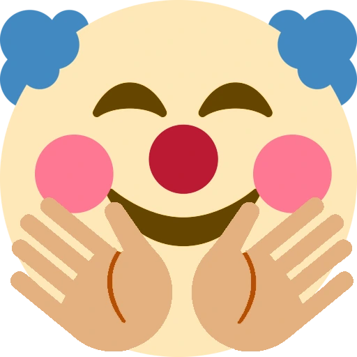 clownhug emoji