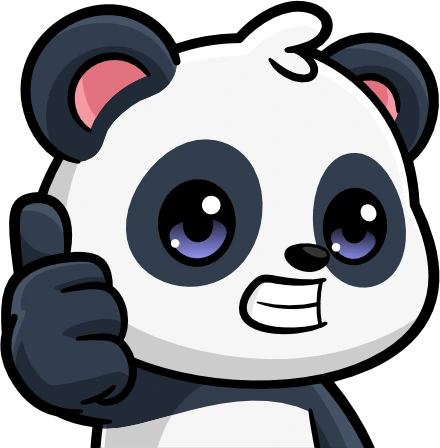 PandaThumbUp emote