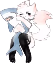 BoykisserBlahaj emote