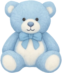 Lightblueteddybear emote