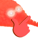 WormAngryThink emote