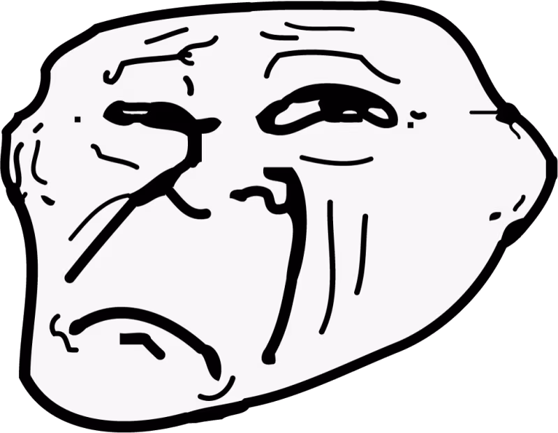 sadtrollface emote