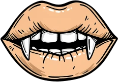 Beigevampirelips emote