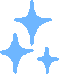 blue_sparkle animated emote
