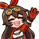 AmberHi emote