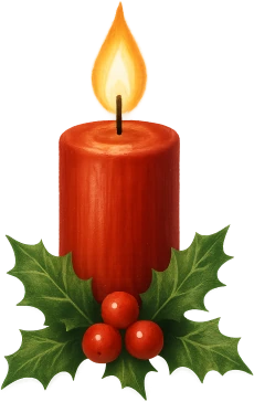 Christmascandle emote