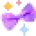 Purple_Bow emote
