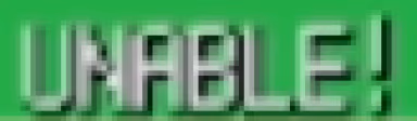UNABLE emote