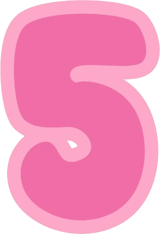 5_pink emoji